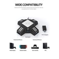 thumbnail image 2 of Graflsoa Compact KX Keyboard & Mouse Adapter for Seamless Gaming on Switch, PS4, PS3, Xbox One - Plug & Play, Zero Delay, Key Mapping Support, Black, 2 of 6
