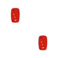 thumbnail image 2 of Kenally Llave del coche Funda de silicona Reemplazo de la cubierta de las llaves del vehículo Protector a prueba de arañazos Piezas de Rojo 2piezas, 2 of 6