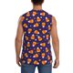 thumbnail image 4 of Balery Candy Corn (2) Camisetas sin mangas para hombre, absorbe la humedad y protege contra el mal olor.-X-Large, 4 of 7