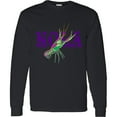 thumbnail image 3 of Inktastic Nola Mardi Gras Crayfish in Purple Long Sleeve T-Shirt, 3 of 5