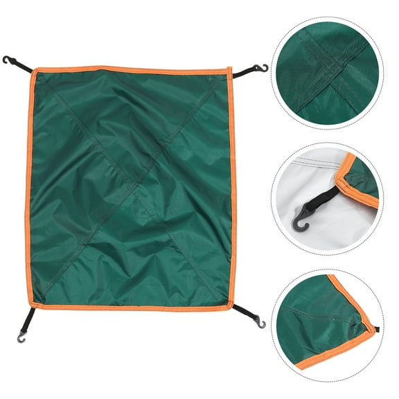 Moluckfu Camping Enthusiasts Tent Cover 1Set 23.62X19.69in
