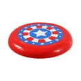 thumbnail image 2 of Red Flying Disk Toy, 100% Recycled Plastic, 9.9 inch, by Play Day Brand, 2 of 10