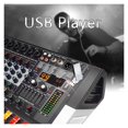 thumbnail image 6 of Professional 8-Channel Mixer Powerful 7-band Equalization Mixer With USB Switch For Stage KTV, 6 of 6