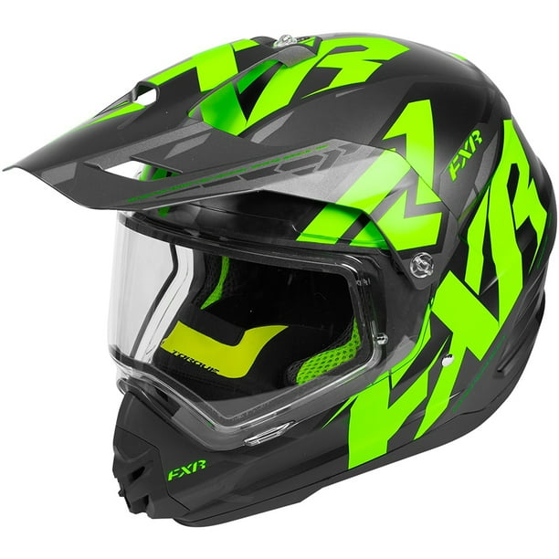 FXR Team FX1 Heated Helmet W/Electric Shield Lightweight Snowmobile Racing FXR Team FX1 Heated Helmet W/Electric Shield Lightweight Snowmobile Racing