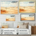 thumbnail image 4 of Designart "African Sand Dunes Desert Landscape V" Landscapes Framed Wall Art Decor - Global Yellow Desert Bedroom Framed Canvas Wall Art, 4 of 6