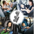 thumbnail image 3 of Car Seat Head and Neck Support Pillow Soft Stroller Insert Cushion Pad for Travel Comfort, 3 of 6