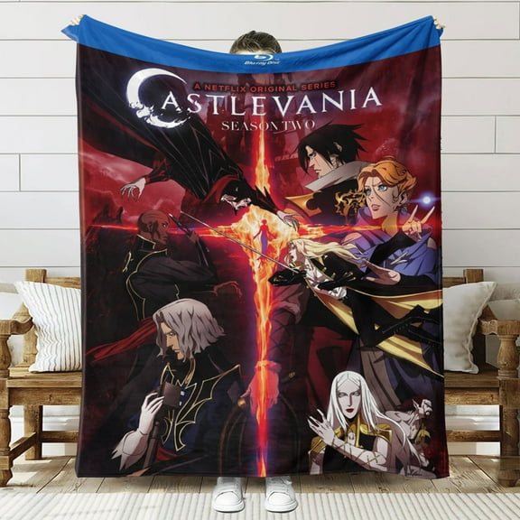 Castlevania Throw Blanket Gifts for Fans Lover Girls Boys Women Present Hoodie Him Bed 60"x80"