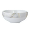 thumbnail image 2 of Safdie & Co. Ceramic Dinnerware Set Dishwasher Safe 19 lb. 16-Piece Dish Set, Electric Marble, 2 of 5