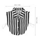 thumbnail image 2 of unbranded Cuello Falso Desmontable A Rayas Negro Para Mujer Accesorio Para Oficina Y Uso Diario, 2 of 7