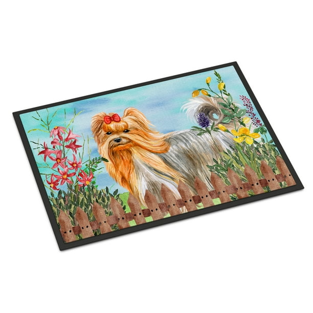 Yorkshire Terrier Spring Door Mat