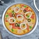 thumbnail image 5 of Bandeja de Pizza, Pantalla de Pizza Antiadherente de Aluminio Con Borde Sin Costura de 12 Pulgadas (10 Piezas), 5 of 5