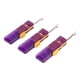 thumbnail image 3 of Desgarradores De Costura De 3 Uds., Desgarradores De Hilo Púrpura Plegables Con Rotación De 180 Grados Para Coser, Hacer Manualidades, Quitar Hilos, 3 of 5