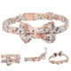thumbnail image 4 of Collar De Pajarita Para Gato, Collar De Pajarita Para Perro, Algodón Elástico Lavable De Liberación Rápida Para Perros Y Gatos Cergrey Flor de Naranja M, 4 of 8