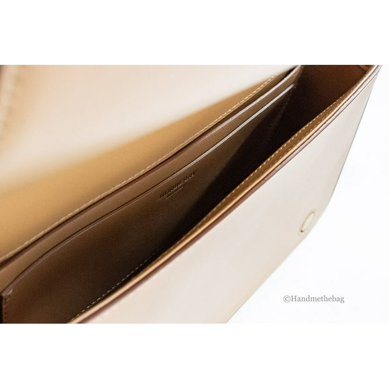 BURBERRY 【GRACE】クラシックバッグ Burberry Grace Small Nutmeg Smooth Leather Flap Crossbody