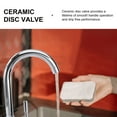 thumbnail image 2 of Miangastore Modern Swivel Hot & Cold Water Tap Mixer Kitchen Sink Faucet Spout Spray Mixer, 2 of 9