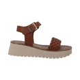 thumbnail image 1 of Sandalias Mujer REAL JUNGLE Suela Altas Correas cafe 25, 1 of 4