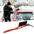 thumbnail image 1 of Automobile Snow Removal Ice Shovel, Winter Beef Tendon Scraper, Long Handle, Efficient Snow & Ice Removal, Non-Slip Grip, Sturdy Material, Suitable for Car, Driveway, Sidewalk, 1 of 7