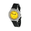 Ladies Black Leather Watch