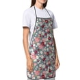 thumbnail image 4 of Sikiie Daisies Flowers Aprons for Kitchen Cooking Aprons, Chef Apron for Men Women Chef, 4 of 7