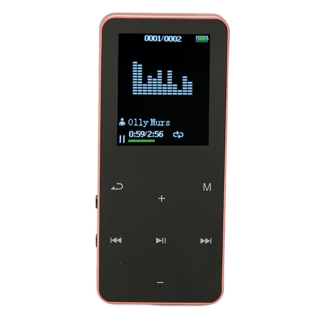 MP3 Player, 8GB MP3 Players with 4.2, FM Radio,Earphone, Portable HiFi Audio Player with Voice Recorder Video E Book Player for Kids Students Running Walking