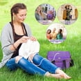 thumbnail image 7 of Naler Small Capacity Yarns Storage Bag,Purple Knitting Bag,Mini Yarn Totes for Crochet Hooks,Needles, 7 of 7