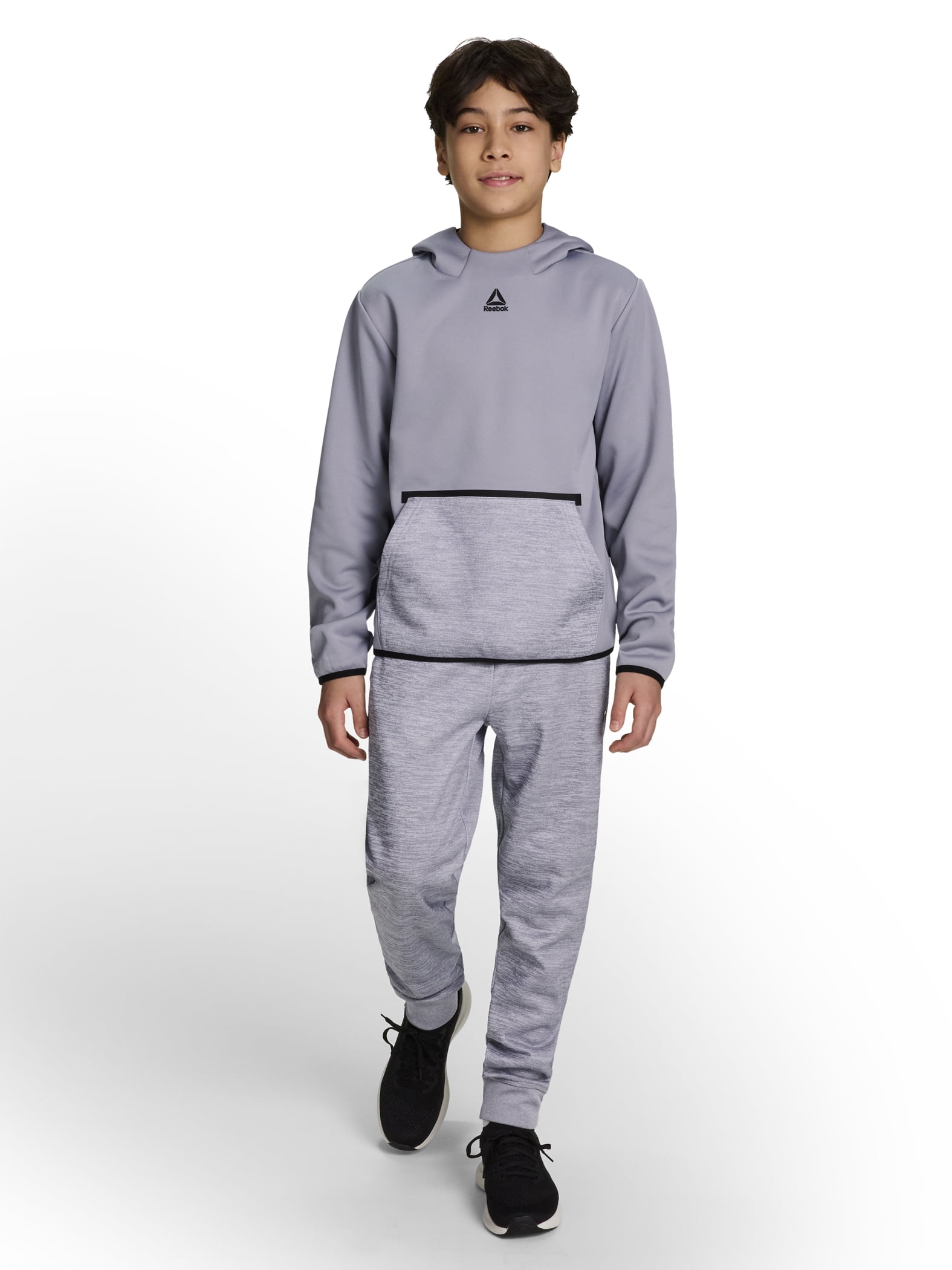 Reebok Boy's Athletic Cool Down Fleece Hoodie, Sizes 4-18