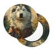 thumbnail image 2 of Balery Forest Maple Leaf Husky Fundas de asiento para taburete de bar redondo de tela de terciopelo ajustables que protegen de arañazos y manchas para sillas de 14 a 17 pulgadas.-12 inch, 2 of 7