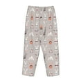thumbnail image 5 of Xecao Various Rabbits Women's Straight Lounge Pajama Pants: The Epitome of Relaxed Sleepwear, 5 of 9