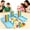 2pcs, variant on Mini Color Stack Challenge - Portable Brain Teaser Travel Game with 40 Color Rings, Auto-Reset Color Stack Puzzle Game, Color Matching Stacking Puzzle Game, Gift for Home, Classroom and Travel (1PCS)
