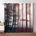 thumbnail image 1 of Cortinas Jekeno, 2 paneles, 107 x 137 cm, color Fall Forest Blackout, 1 of 7