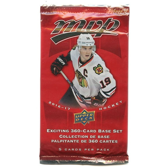 NHL 2016-17 MVP Hockey Trading Card Pack