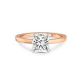 thumbnail image 3 of 3 Carat IGI Certified Princess Shape Lab Grown Diamond Engagement Ring | 14K Rose Gold | Mystic Secret Halo Lab Diamond Ring | FG-VS1-VS2 Quality Friendly Diamonds, 3 of 4