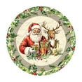 thumbnail image 2 of Wooowa Christmas Themed Disposable Tableware, Festive Paper Plates, Cups & Napkins for Holiday Parties, Christmas Dinners & Family Gatherings, 2 of 6