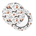 thumbnail image 2 of Fotbe Halloween Dachshund Stool Covers Round,Waterproof Round Bar Stool Covers Bar Chair Covers Washable Stool Cushion Slipcover for 12-14 Inch Chair-12 inch, 2 of 7