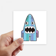 thumbnail image 1 of Universe Alien Monster Blue Monster Sticker Square Waterproof Stickers Wallpaper Car Decal, 1 of 1