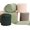 green, variant on 4 Rolls Silk Chiffon Ribbon, 1-1/2 Inch x 22yds, Sage Green Ribbons Set, Handmade Fringe Ribbon for Gift Wrapping Bridal Bouquets Wedding Invitations Decoration Crafts green -