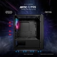 thumbnail image 3 of Gabinete Gamer BALAM RUSH ARTIC GI725 M-ATX Mini Torre 3 Fan Cristal Templado Negro BR-936118 negro, 3 of 6