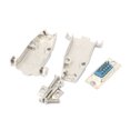 thumbnail image 3 of DB15 15 Pins VGA Male Converter Connector Adapter w Metal Housing Assembly, 3 of 3