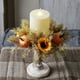 thumbnail image 4 of Decoraciones de Halloween, adornos de Halloween, regalos de Halloween, candelabros de calabaza, girasol, coronas aromáticas, círculos, suministros decorativos, decoraciones de mesa, candelabro de plás, 4 of 6