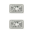 thumbnail image 1 of Destyer Floor Rug Soft Indoor Decor Wide Applications for Kitchen Doorway Bedroom Flower Rectangular 40x60cm 2Set, 1 of 6