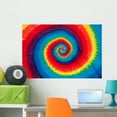 thumbnail image 1 of Tie Dye Wall Mural Decal Sticker, Wallmonkeys Peel & Stick Vinyl Graphic (36 in W x 24 in H, 1 of 4