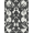 Black And White, Pattern 4, variant on ODIKA 8'x10' Washable Area Rug Non-Shedding, Easy Care, Lettered Border Design With Modern Farmhouse Stripe Accents Entry Welcome for King Size Bedroom Under Bed, Master Suite