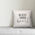 thumbnail image 3 of Creative Products Bless Your Heart 26x26 Spun Poly Pillow, 3 of 3