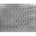 thumbnail image 4 of oneOone Tissu Viscose Georgette Imprimé Squelette de Poisson Océan 1 Yard 42 Pouces de Large, 4 of 4