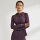 thumbnail image 3 of Abrigo deportivo con capucha para mujer, cárdigan ajustado de secado rápido, Top deportivo para correr, entrenamiento, vestido de Yoga ajustado de manga larga, otoño e invierno, 3 of 5
