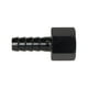 thumbnail image 1 of Adaptador de conexión recta de 6AN hembra a 3/8" de espiga de manguera de 6AN a 3/8" de espiga a presión AN6, 1 of 9