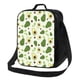 thumbnail image 1 of Disketp Green Avocado Bolsa Térmica Estampada para Almuerzo, Lonchera para Hombres y Mujeres Adultos, 1 of 7