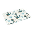 thumbnail image 2 of Daiia Anchors And Shells Front Door Mat, Heavy Duty Durable Welcome Mat for Outdoor Indoor, Dirt Trapper Waterproof Super Absorbent Door Mat, 16" x 24", 2 of 9