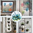 thumbnail image 6 of 4Pcs 6.3 Inch Coral Window Clings Decoration Underwater Seaweed Starfish Seashell Removable Static Sliding Door Glass Window Decals Alert Sticker for Stop Birds Strikes Home Decor 1set, 6 of 9
