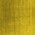 thumbnail image 1 of Ahgly Company Indoor Square Oriental Yellow Industrial Area Rugs, 7' Square, 1 of 4